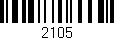 Código de barras (EAN, GTIN, SKU, ISBN): '2105'