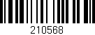 Código de barras (EAN, GTIN, SKU, ISBN): '210568'
