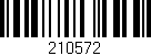 Código de barras (EAN, GTIN, SKU, ISBN): '210572'