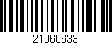Código de barras (EAN, GTIN, SKU, ISBN): '21060633'