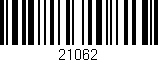 Código de barras (EAN, GTIN, SKU, ISBN): '21062'