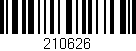 Código de barras (EAN, GTIN, SKU, ISBN): '210626'