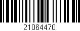 Código de barras (EAN, GTIN, SKU, ISBN): '21064470'
