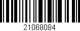 Código de barras (EAN, GTIN, SKU, ISBN): '21068084'