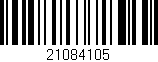 Código de barras (EAN, GTIN, SKU, ISBN): '21084105'