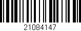 Código de barras (EAN, GTIN, SKU, ISBN): '21084147'