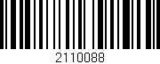 Código de barras (EAN, GTIN, SKU, ISBN): '2110088'
