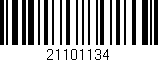 Código de barras (EAN, GTIN, SKU, ISBN): '21101134'