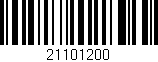 Código de barras (EAN, GTIN, SKU, ISBN): '21101200'