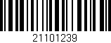 Código de barras (EAN, GTIN, SKU, ISBN): '21101239'