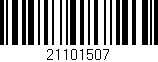 Código de barras (EAN, GTIN, SKU, ISBN): '21101507'