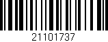 Código de barras (EAN, GTIN, SKU, ISBN): '21101737'