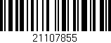 Código de barras (EAN, GTIN, SKU, ISBN): '21107855'