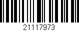 Código de barras (EAN, GTIN, SKU, ISBN): '21117973'
