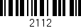 Código de barras (EAN, GTIN, SKU, ISBN): '2112'