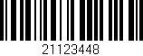 Código de barras (EAN, GTIN, SKU, ISBN): '21123448'