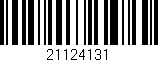 Código de barras (EAN, GTIN, SKU, ISBN): '21124131'