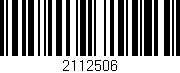 Código de barras (EAN, GTIN, SKU, ISBN): '2112506'