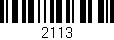Código de barras (EAN, GTIN, SKU, ISBN): '2113'