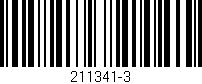 Código de barras (EAN, GTIN, SKU, ISBN): '211341-3'