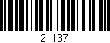 Código de barras (EAN, GTIN, SKU, ISBN): '21137'