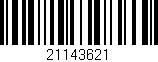 Código de barras (EAN, GTIN, SKU, ISBN): '21143621'