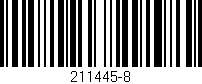 Código de barras (EAN, GTIN, SKU, ISBN): '211445-8'