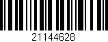 Código de barras (EAN, GTIN, SKU, ISBN): '21144628'