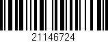 Código de barras (EAN, GTIN, SKU, ISBN): '21146724'