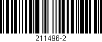 Código de barras (EAN, GTIN, SKU, ISBN): '211496-2'