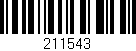 Código de barras (EAN, GTIN, SKU, ISBN): '211543'