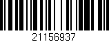 Código de barras (EAN, GTIN, SKU, ISBN): '21156937'