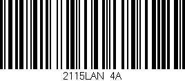 Código de barras (EAN, GTIN, SKU, ISBN): '2115LAN/4A'