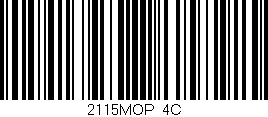 Código de barras (EAN, GTIN, SKU, ISBN): '2115MOP/4C'