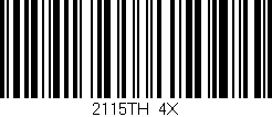 Código de barras (EAN, GTIN, SKU, ISBN): '2115TH/4X'