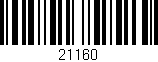 Código de barras (EAN, GTIN, SKU, ISBN): '21160'