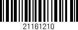Código de barras (EAN, GTIN, SKU, ISBN): '21161210'
