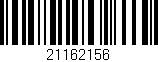 Código de barras (EAN, GTIN, SKU, ISBN): '21162156'