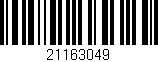 Código de barras (EAN, GTIN, SKU, ISBN): '21163049'