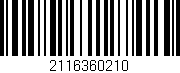 Código de barras (EAN, GTIN, SKU, ISBN): '2116360210'
