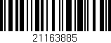 Código de barras (EAN, GTIN, SKU, ISBN): '21163885'