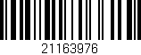 Código de barras (EAN, GTIN, SKU, ISBN): '21163976'