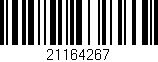 Código de barras (EAN, GTIN, SKU, ISBN): '21164267'