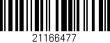 Código de barras (EAN, GTIN, SKU, ISBN): '21166477'