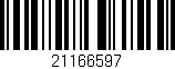 Código de barras (EAN, GTIN, SKU, ISBN): '21166597'