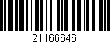 Código de barras (EAN, GTIN, SKU, ISBN): '21166646'