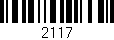Código de barras (EAN, GTIN, SKU, ISBN): '2117'