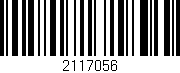 Código de barras (EAN, GTIN, SKU, ISBN): '2117056'