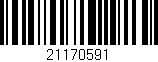 Código de barras (EAN, GTIN, SKU, ISBN): '21170591'