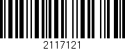 Código de barras (EAN, GTIN, SKU, ISBN): '2117121'